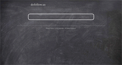 Desktop Screenshot of dofollow.us